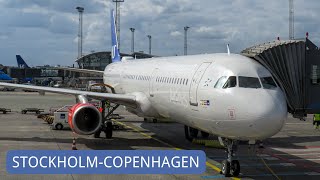 TRIPREPORT | FLASHBACK 2022 | SAS | Airbus A321 | Stockholm (ARN) - Copenhagen (CPH) | Economy