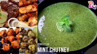 MINT CHUTNEY | HEALTHY MINT YOGURT DIP IN 1 min.