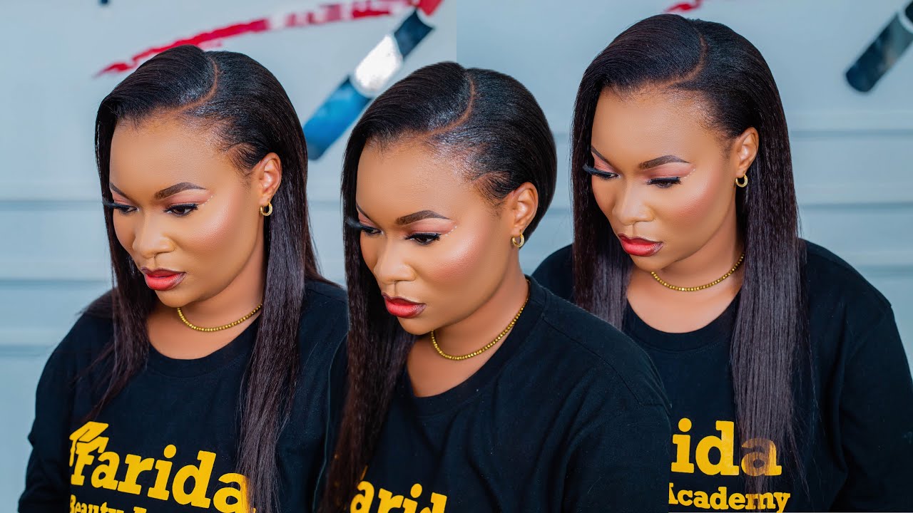 Jinsi ya kusuka EXTANSION hii inakaa kama Nywele yako | EXTANSION Hairstyle for beginners