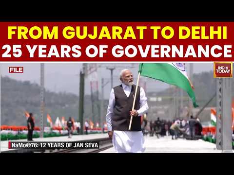 PM Modi Turns 76: A Look at 25 Years in Public Life, 2014 Mandate, Economic Boom