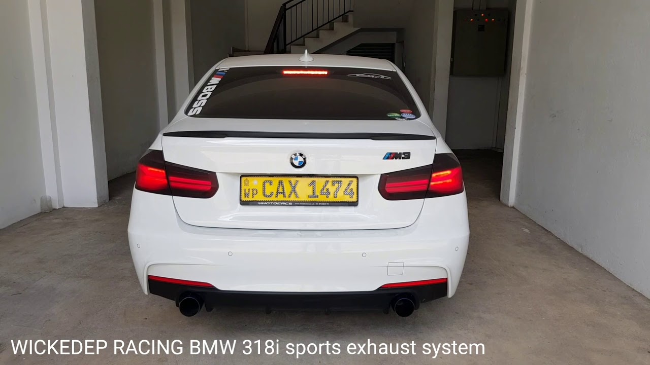 BMW 318i Sports Exhaust System YouTube