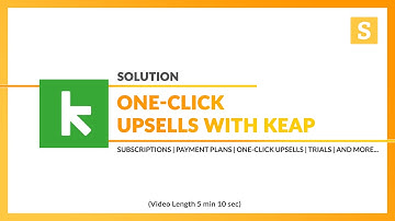 One Click Upsells & Checkbox Offer Bumps with Keap
