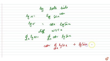 Differentiate the following w.r.t. x: `x^(sinx)+(sinx)^(cosx)`...