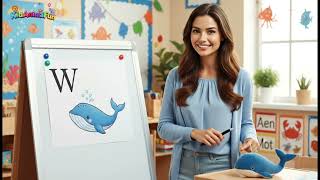 Abc Learning For Kids A To Z Alphabet With Teacher Fun English Lesson By Kidsanimafun