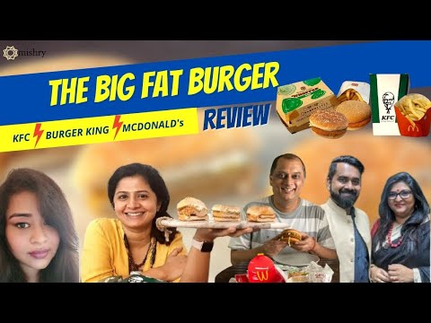 KFC Vs McDonald’s Vs Burger King: Burger & Fries Review with 4 Panelists