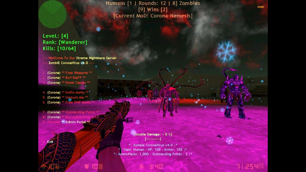 New Mod Zombie Plague CoronaVirus v4.0 Mod New 2020 Free Download Counter strike 1.6