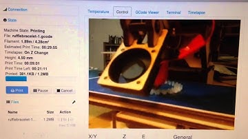 Printrbot Octoprint First Print