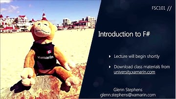 FSC101 - Introduction to F# for C# Programmers - Glenn Stephens