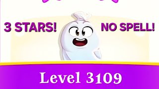 Level 3109 / 3Stars! / No Spell! / CH-157 / Bubble Witch 3 Saga Gameplay