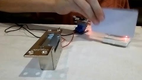 ✅ Sistema de seguridad con cerradura eléctrica