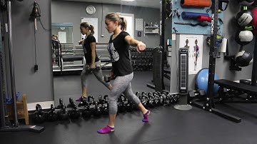 Offset Dumbbell Split Squat