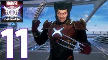 MARVEL Future Revolution - Wolverine Gameplay Walkthrough Part 11 (Android,Ios)