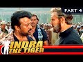 Indra The Tiger (इंद्रा द टाइगर) - PART 4 | Hindi Dubbed Movie | Chiranjeevi, Sonali Bendre