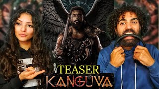 🇮🇳 Reacting to KANGUVA - Sizzle Teaser | Suriya | Bobby Deol 🔥(Reaction)