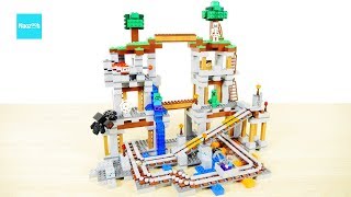 レゴ マインクラフト 鉱山 21118 セット説明 6:58～ ／ LEGO Minecraft The Mine