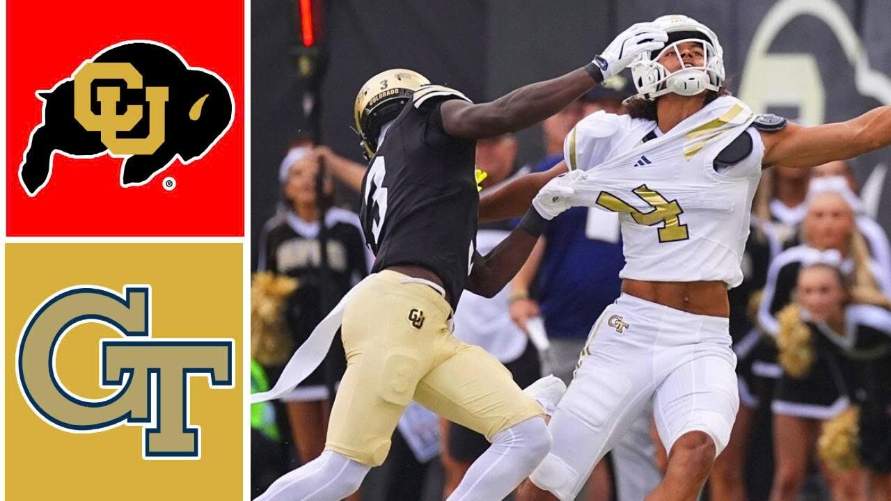 Colorado vs Georgia Tech Highlights | FBS Week 1 | 2025 College Football