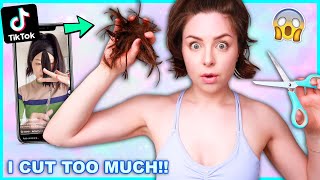 I Tried The VIRAL Butterfly Haircut *IT WENT WRONG* ad