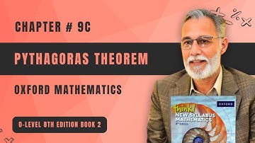 Oxford Mathematics Book 2 Eighth edition l Ex no 9C Pythagoras theorem | Professor Naheed Ahmad