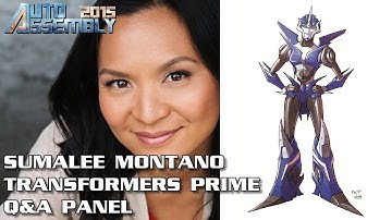 Sumalee Montano Transformers Prime Q&A Panel Auto Assembly 2015
