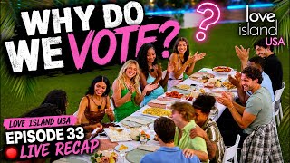 Who picked the final 4?! Love island USA episode 33 live recap￼