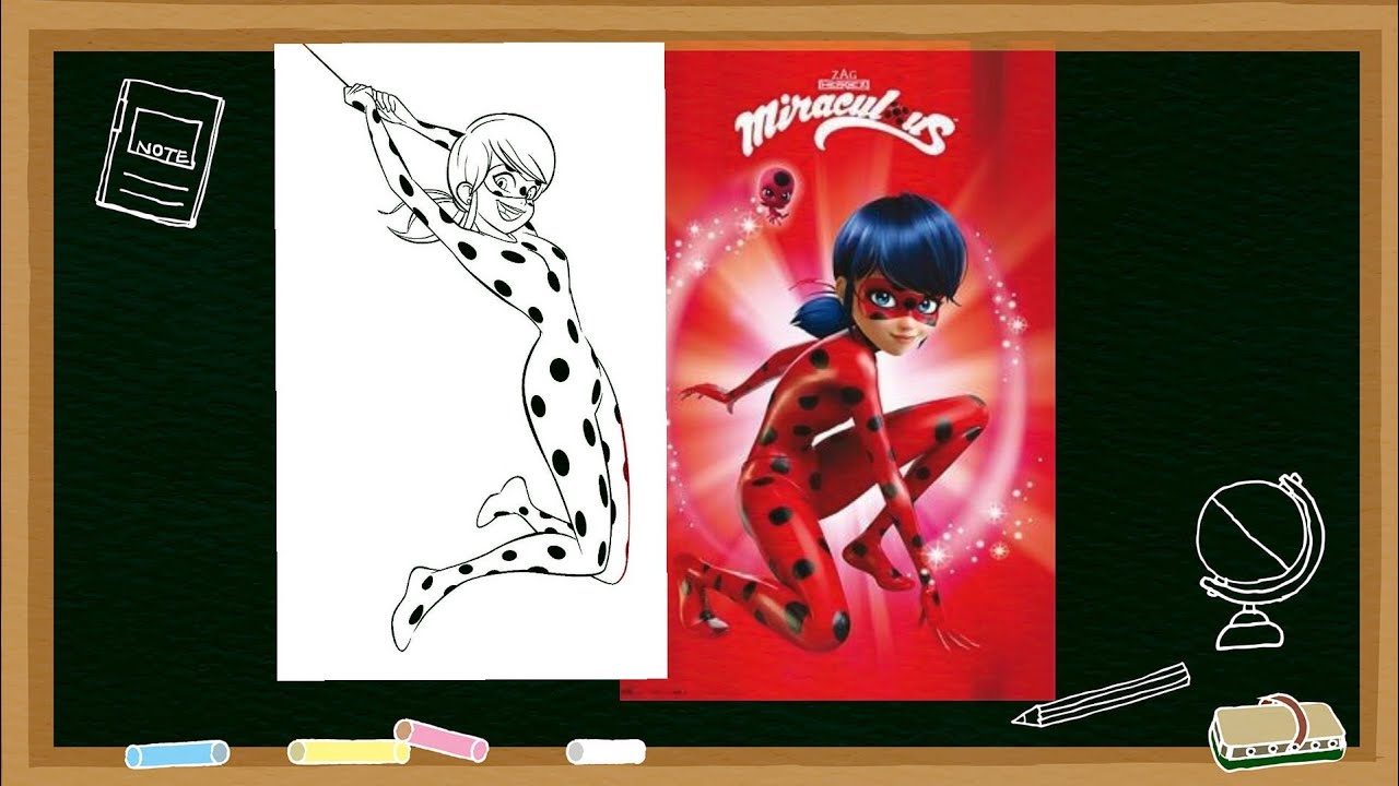 How to Color Ladybug 🐞 From Miraculous-Easy Coloring for Kids #color # ...