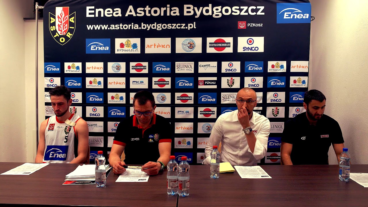 ENEA ASTORIA BYDGOSZCZ vs WKK WROCŁAW // koferencja