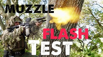 Muzzle Flash Test – How Your Blast Gives Away Your Position