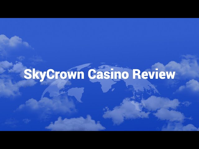 SkyCrown Casino game lobby showcasing slots and live dealer options