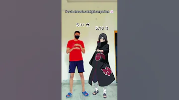 Naruto Characters Height Comparison Naruto Anime 