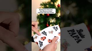 Beste Papa 🧦📸 – gepersonaliseerde sokken met foto #shorts