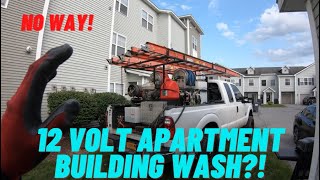 12 Volt FLOJET Pump VS 3 Story Apartment Buildings
