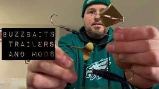 Simple Buzzbait Modification to Catch More Fish - Which Ones and What Trailers