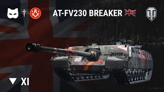 картинка: Breaker ▼ XI - World of Tanks | AT-FV230 BREAKER, tier 11 British TD | Новая Британская ПТ-САУ 11