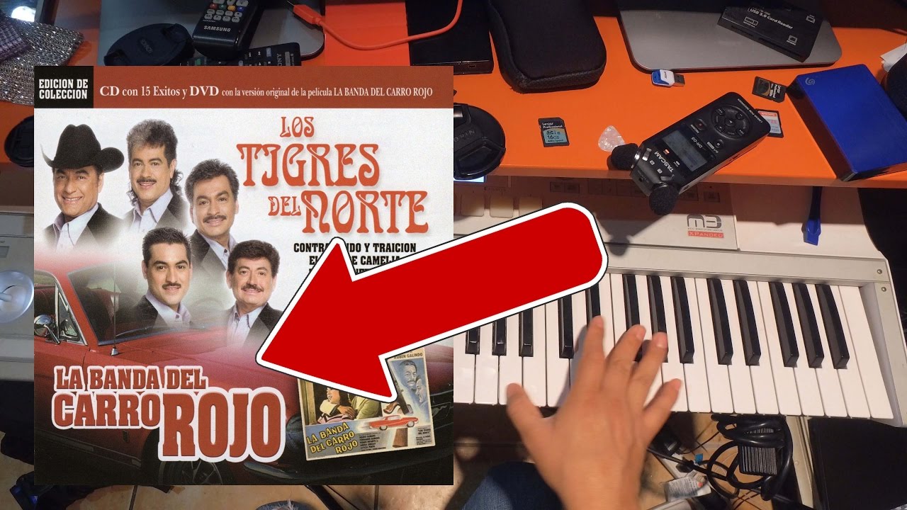 Tutorial  La banda del carro rojo - Los Tigres del Norte