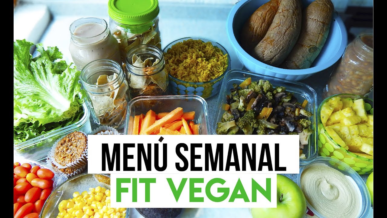 🌮 MENÚ VEGANO SEMANAL #2🌱💪🏽 FIT VEGAN 🍠 RÁPIDO, BARATO Y FÁCIL🍍