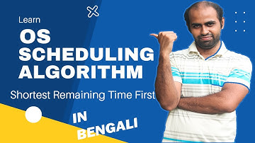 Shortest Remaining Time First(SRTF) CPU Scheduling Algorithm with Example | Operating System