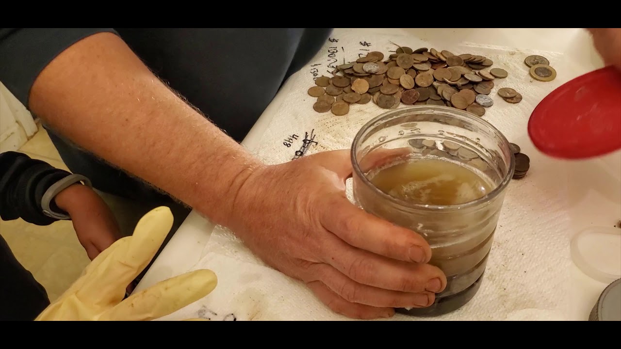 How to Clean Clad Metal Detecting Finds YouTube