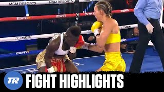 Mikaela Mayer unleashes combinations on Joseph, gets win, gets title shot next | FIGHT HIGHLIGHTS