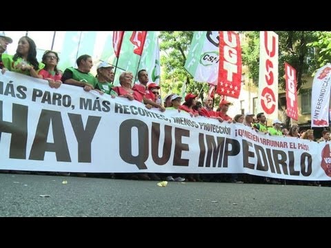 Manifestação contra austeridade