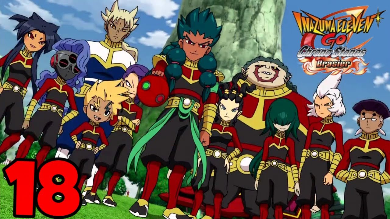 LET'S PLAY INAZUMA ELEVEN GO CHRONO STONES BRASIER #18 MATCH CONTRE LA