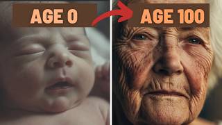 Time Lapse Evolution:  Woman’s Life Transform From Birth to 100 Years Old in 3 Minutes | AgeShift AI
