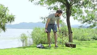 Hướng dẫn sử dụng Bàn gấp dã ngoại Naturehike | WETREK