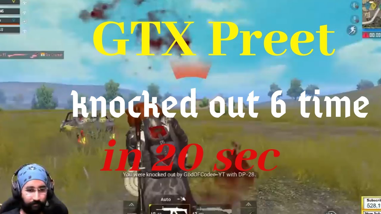 Gtx Preet 6 time knocked out in 20 sec | GTX Preet v/s roster alex | alex troll
