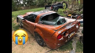 My Corvette Is Destroyed