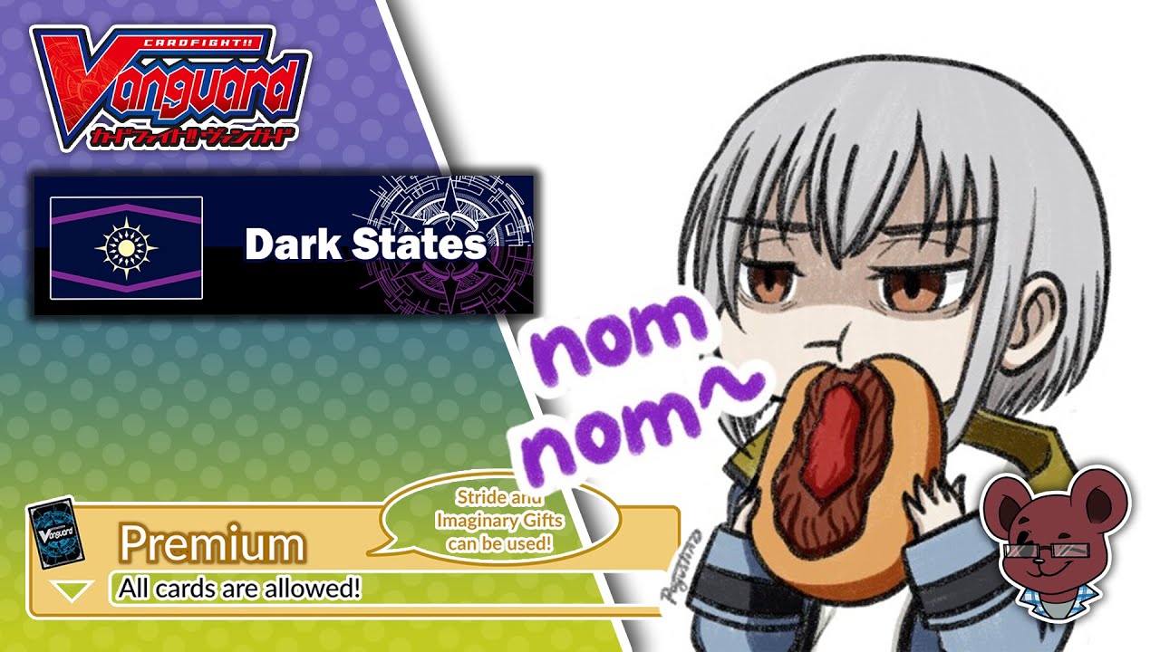 DARK STATES cards in PREMIUM || Cardfight vanguard!!