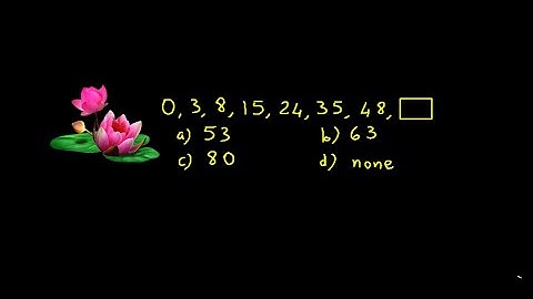 Number Series - Quantiatative Aptitude  #quantitativeaptitude #numberseries #reasoning
