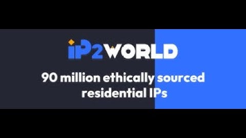 How to configure Static ISP Proxy for IP2World?