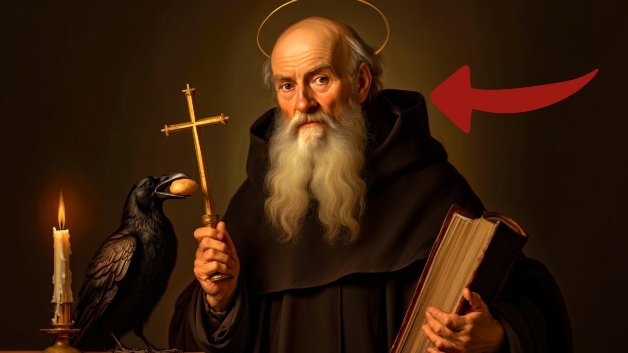 São Bento – A Cruz Sagrada como Luz Oração de Fé, Esperança e Proteção Divina