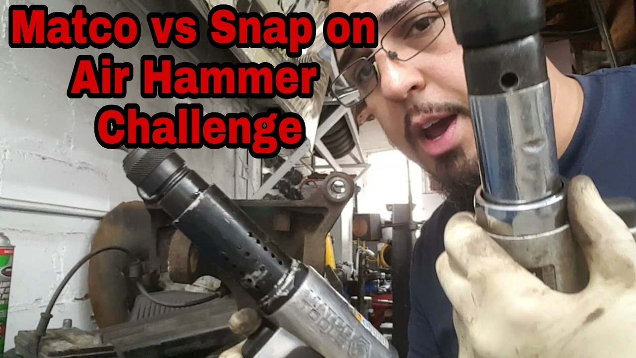Matco vs Snap on Air Hammer Challenge 