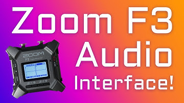 How To Use Your Zoom F3 as an Audio Interface | Curtis Judd